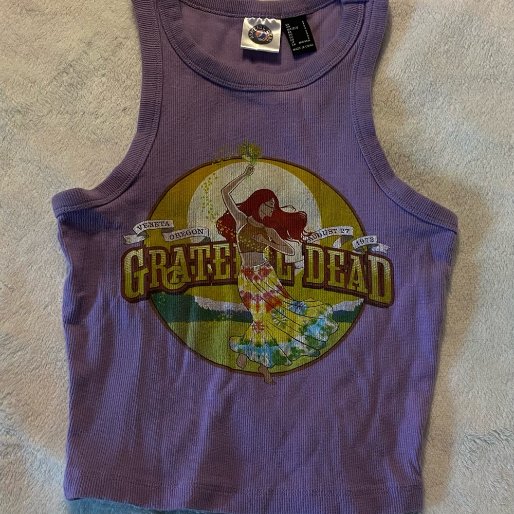 Cropped Grateful Dead Shirt